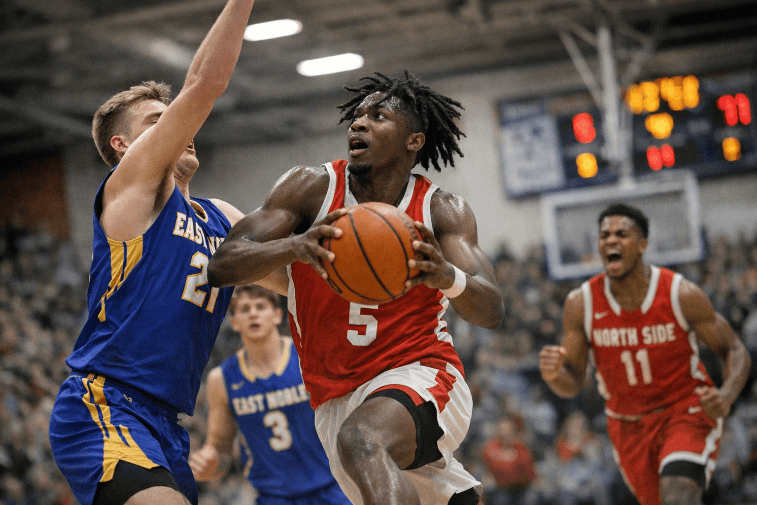 Fort Wayne North Side Tops East Noble 64-45 in Decisive Win