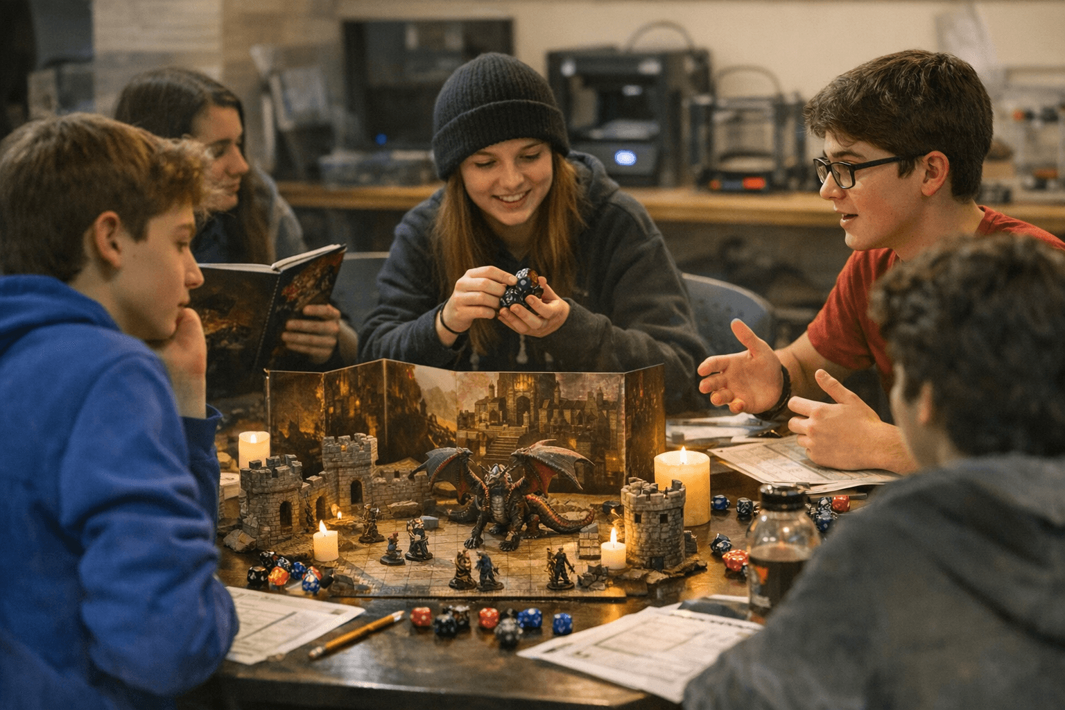 Pelham Public Library Offers Drop-In Dungeons & Dragons for Teens, Tweens