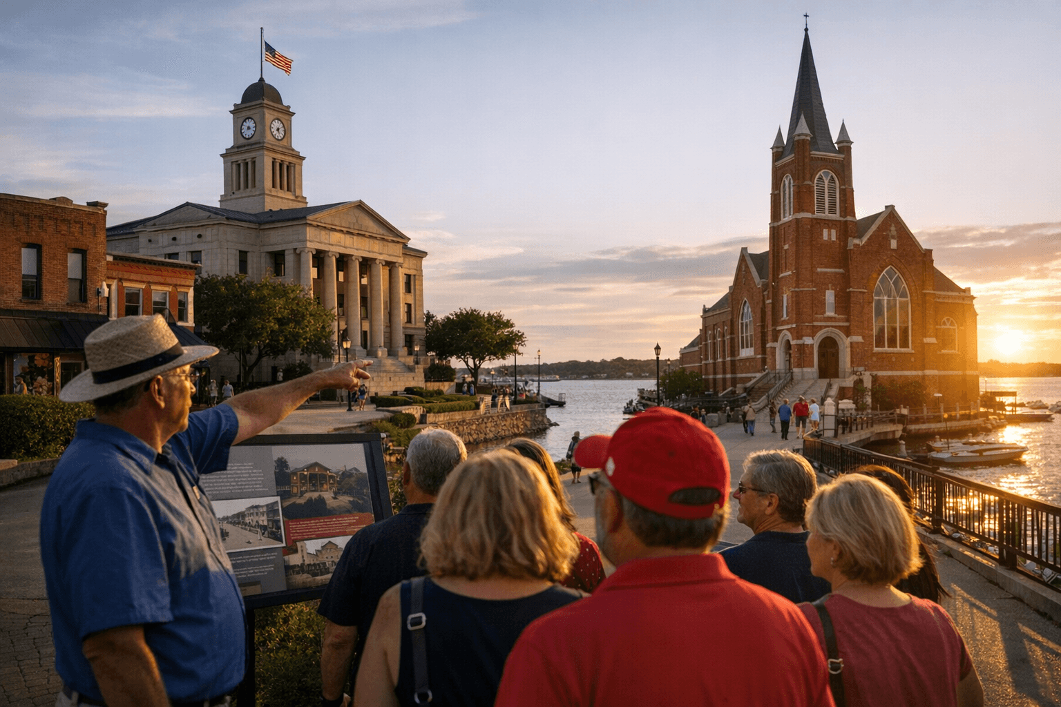 Short Downtown Rockwall Walking Tour Highlights Courthouse, Waterfront, Church Purchase