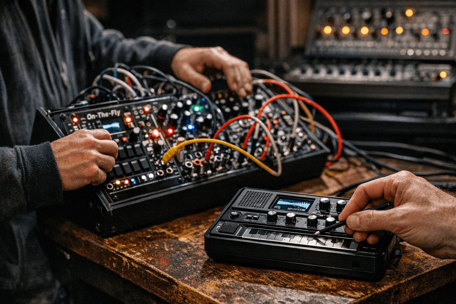 Dubreq unveils Stylophone VOICE sampler and OTF real-time Eurorack sequencer
