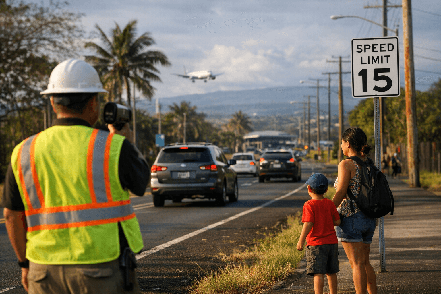 HDOT Sets New 15-35 MPH Speed Limits on Kekūanāoʻa Street Near Hilo