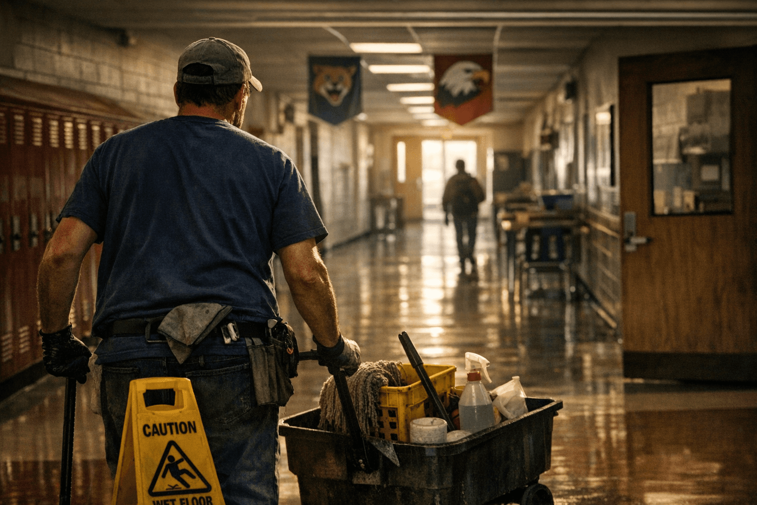 Sandy River Middle and River View High Seek Full-Time Custodian II