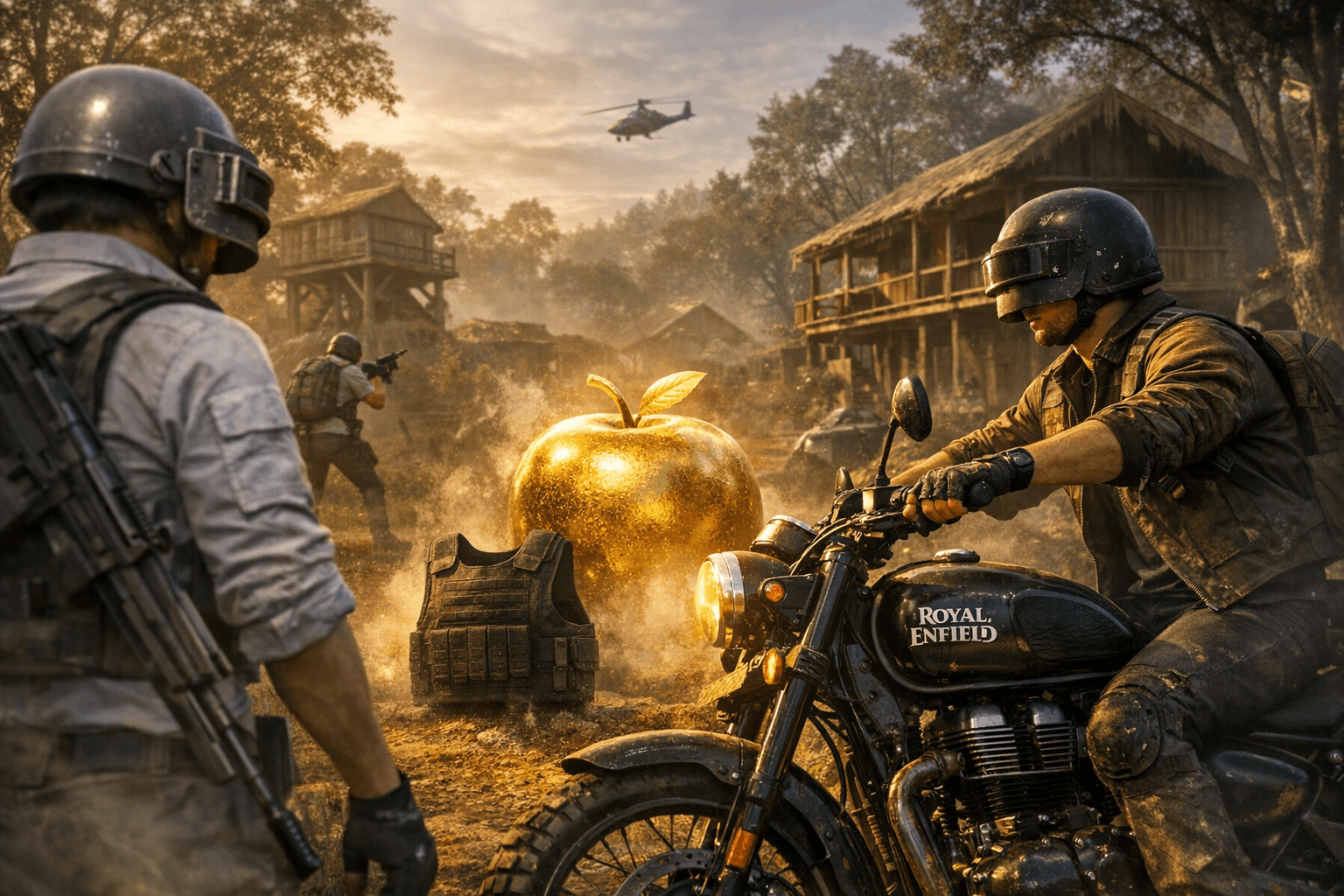 BGMI 4.2 Live: Primewood Genesis Mode, Royal Enfield Bikes and Golden Fruit