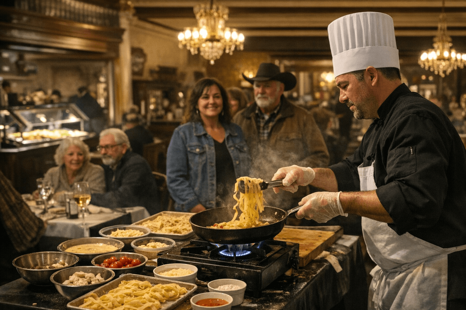Geiser Grand’s Jan. 21 Pasta Night Offers Live To-Order Pasta Demonstrations