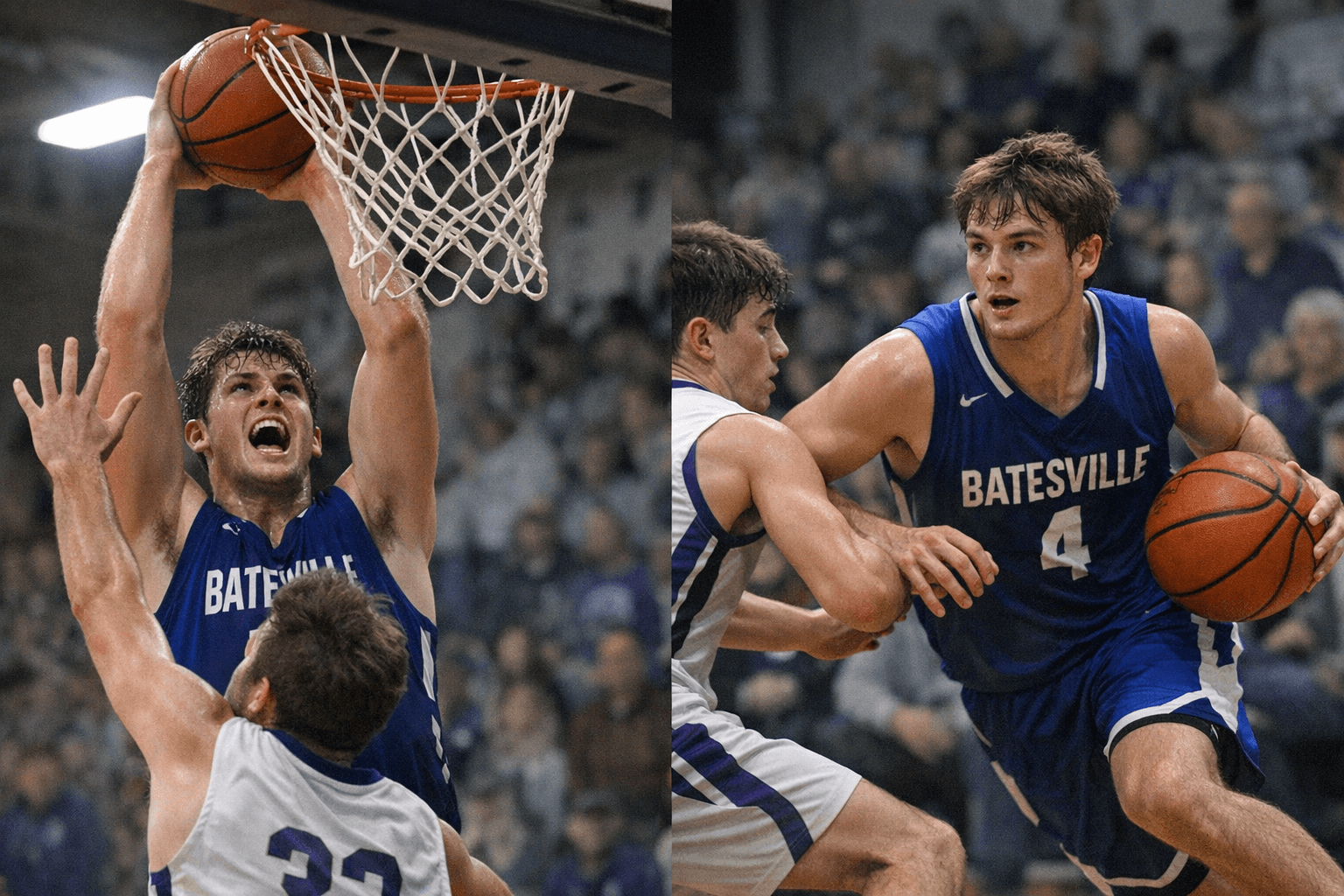 Hughes' 22-10 Double-Double, Holcomb's 20 Lift Batesville to 11-1