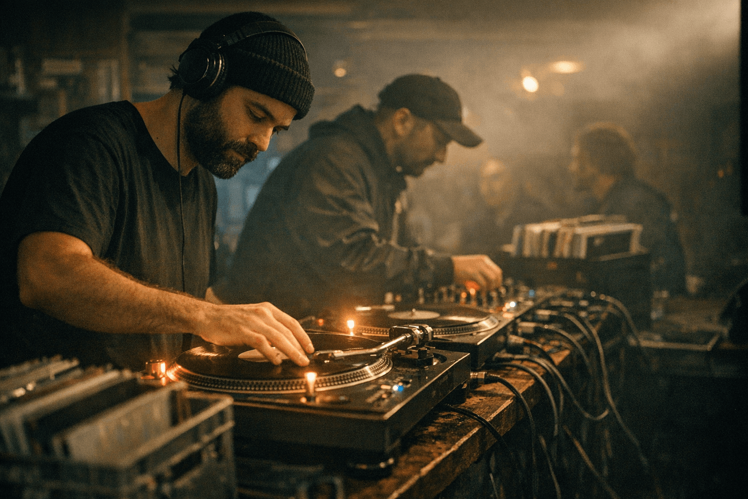 Free Vinyl-Only Minimal Night Jan 20: MOODYBOOM, Highwire at Culture Cafe