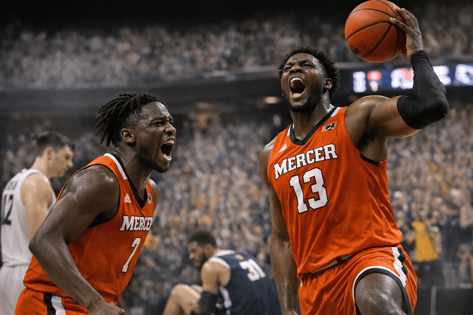 Mercer downs UNCG 102-92 in Greensboro as Okojie, Mighty shine