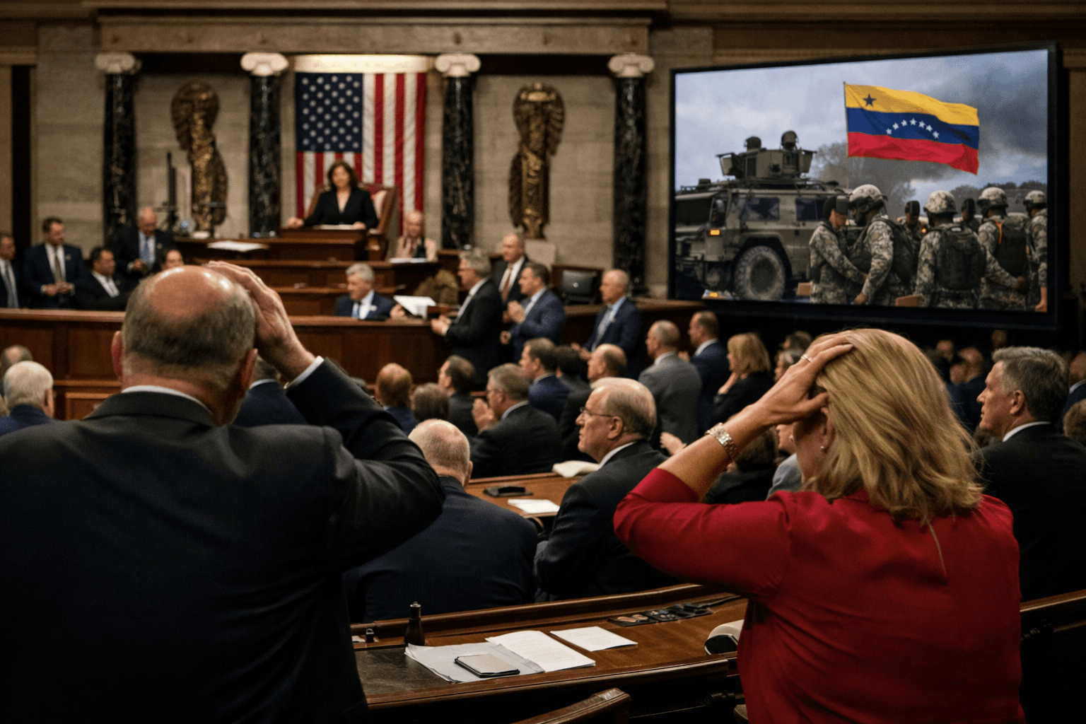 House tie defeats bid to block Trump from deploying troops to Venezuela
