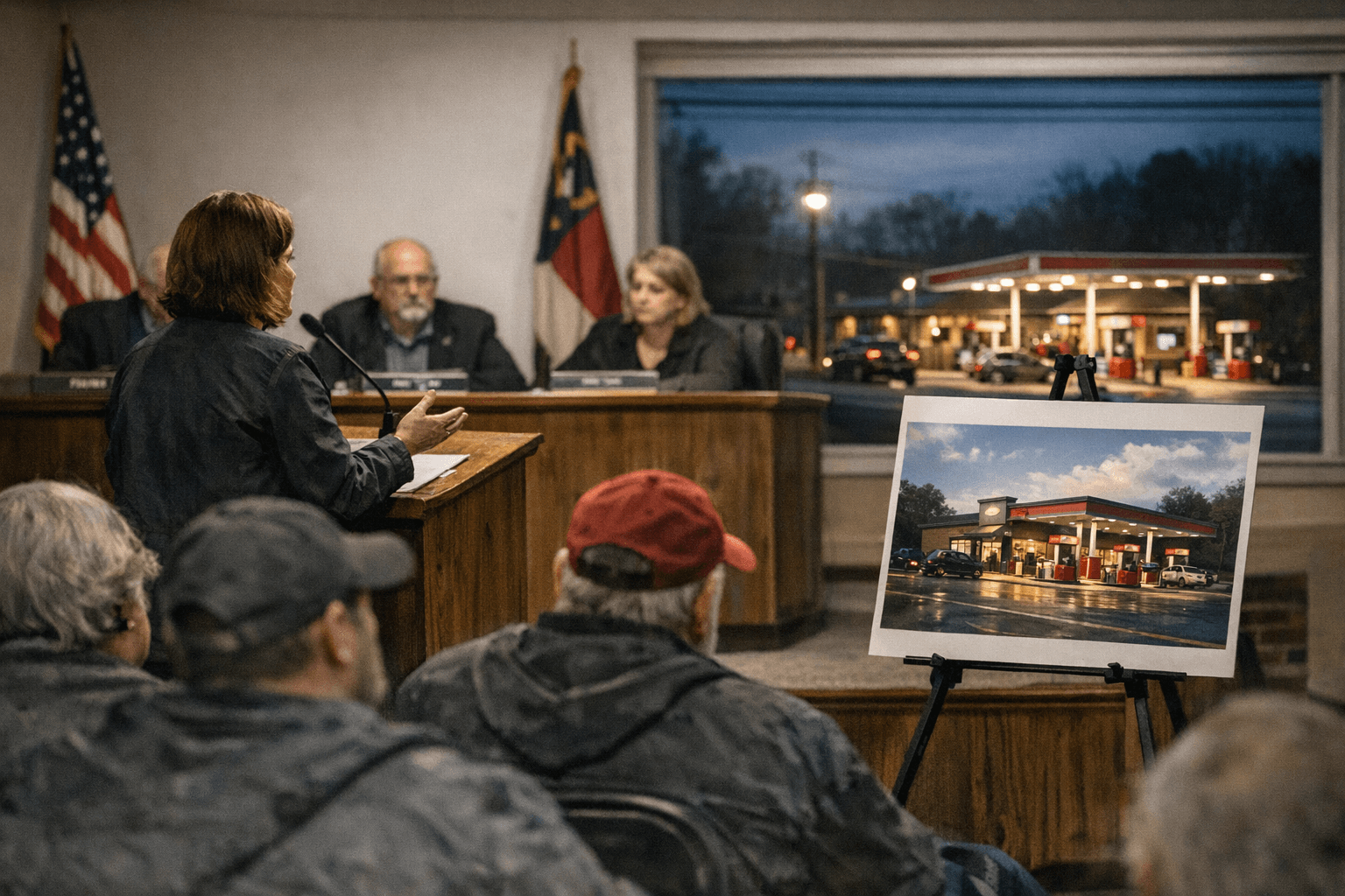 Village of Alamance to Hear Gas Station Grill Permit Jan. 26