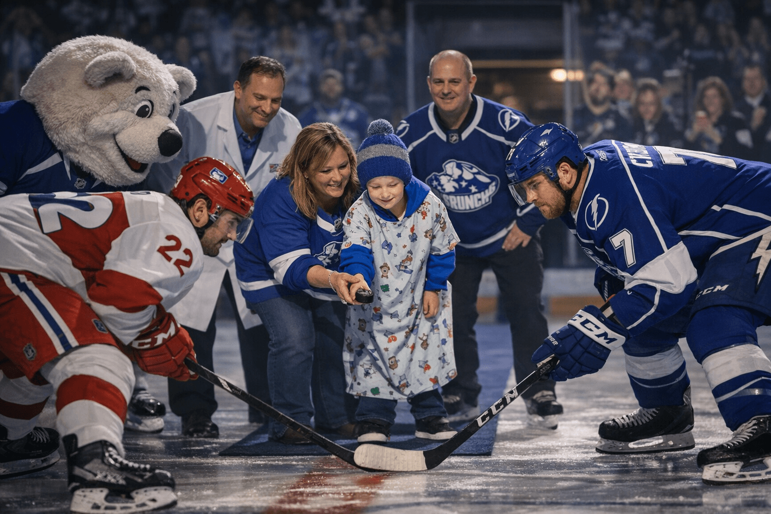Crunch Hosts Community Night for Upstate Golisano Hospital Against Laval Rocket
