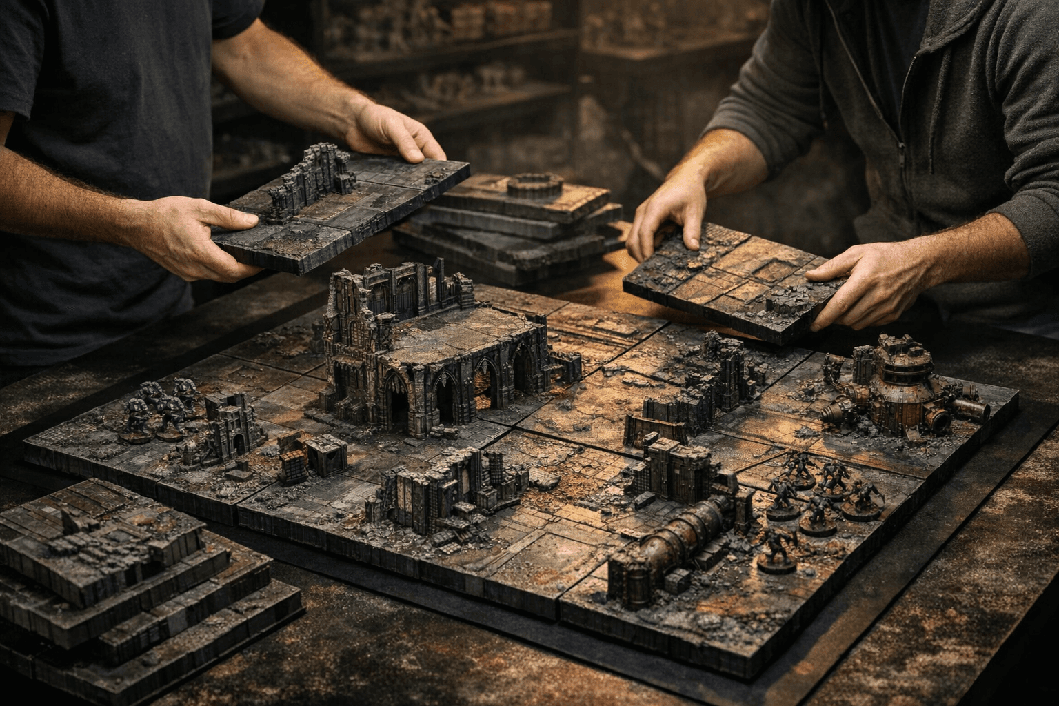 Modular 40k Terrain: Reconfigurable Tiles, Durable Finishes, Balanced Play