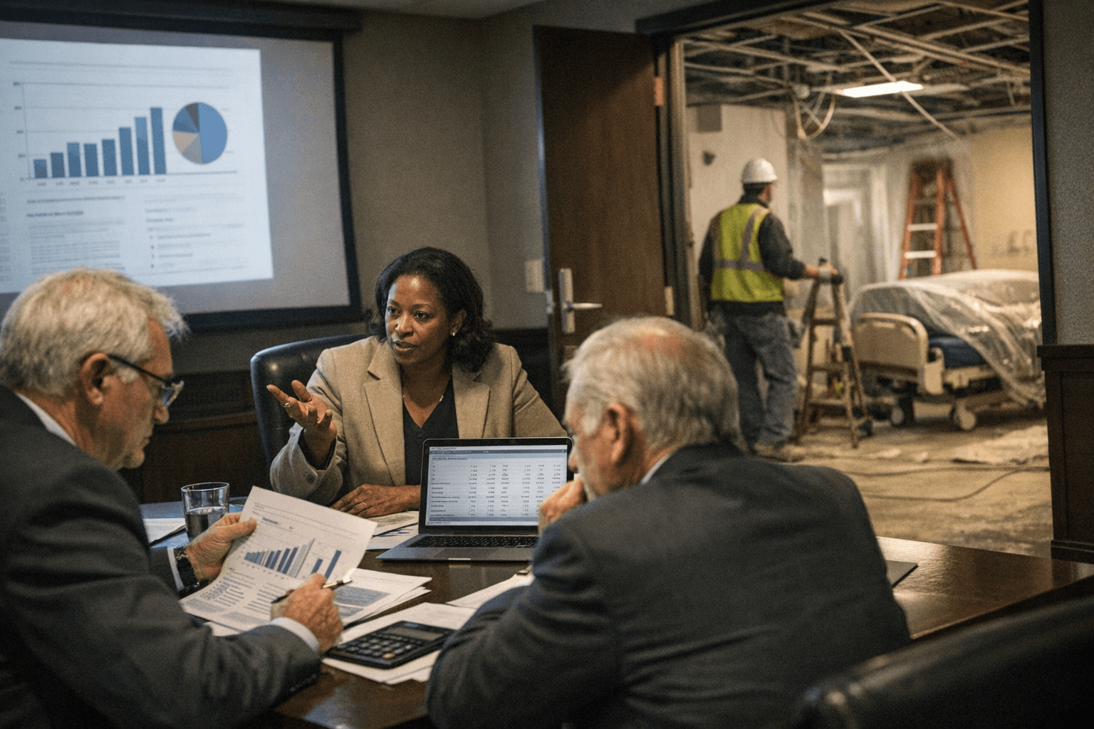 Delegation Executive Finance Committee Reviews Mid-Year Finances, SCHC Renovation Update