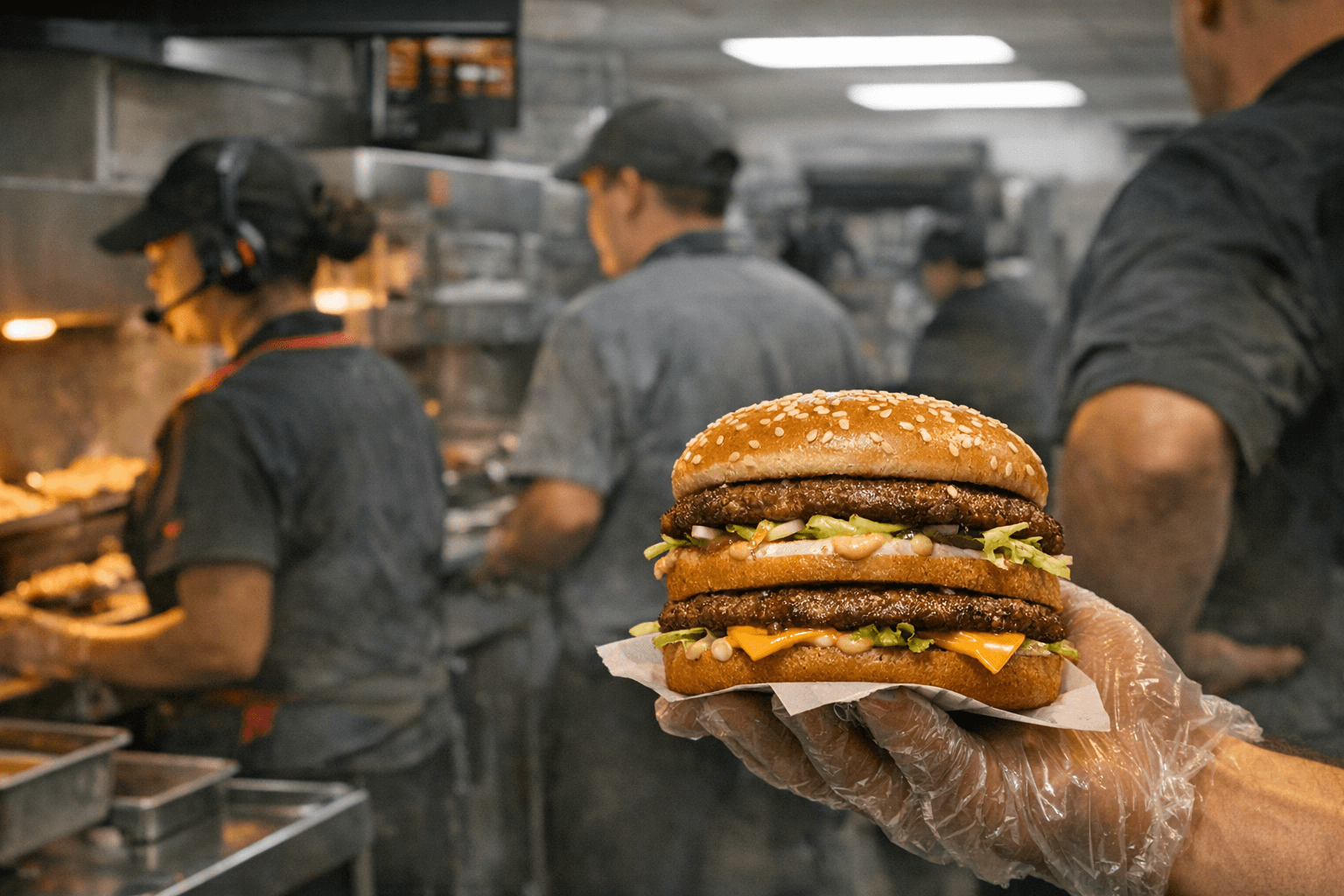 McDonald’s Tests Bigger Mac Value Burger, Prompting Crew Training and Kitchen Changes