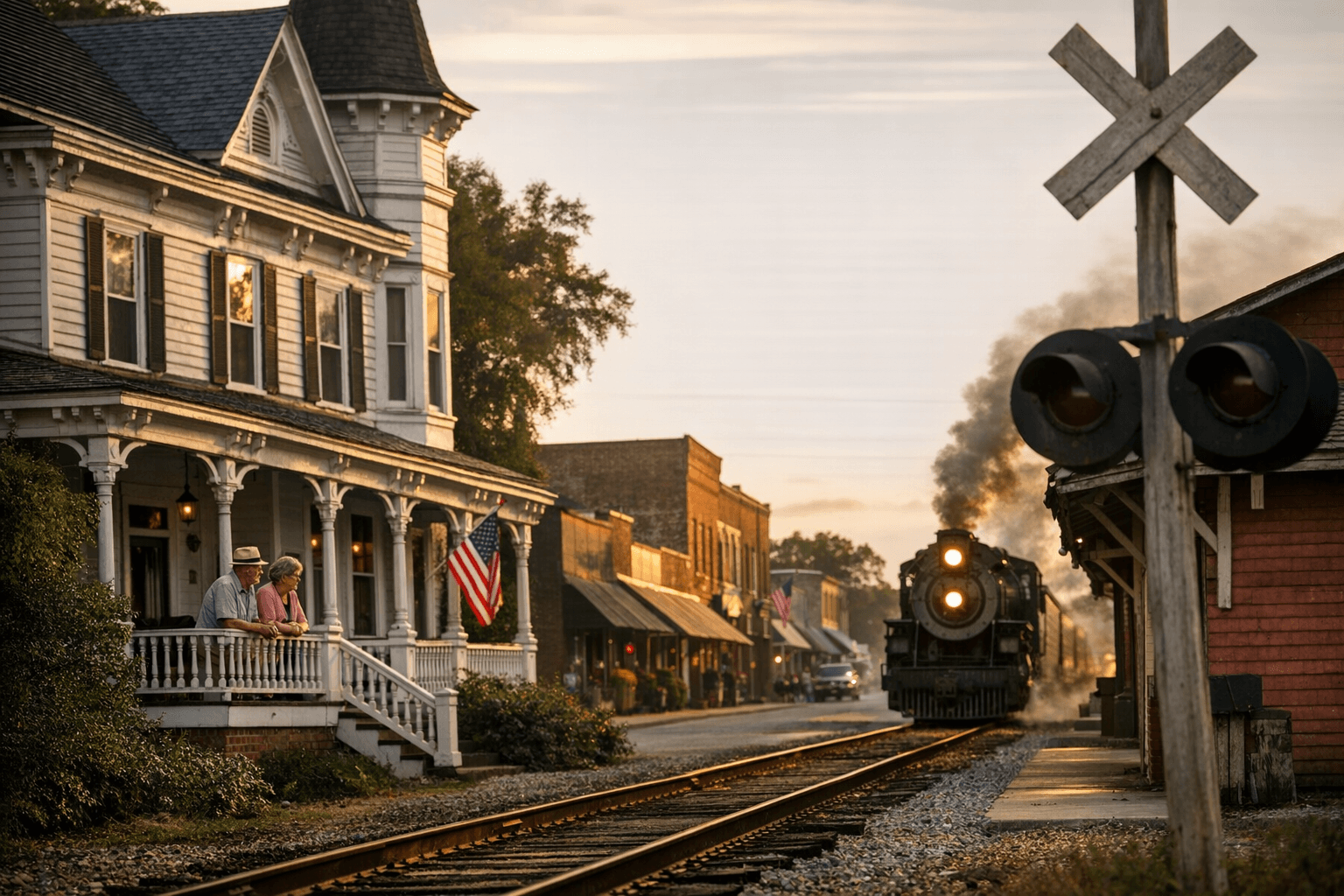 Bamberg Historic District Showcases 19th-Century Homes, Railroad Era Growth