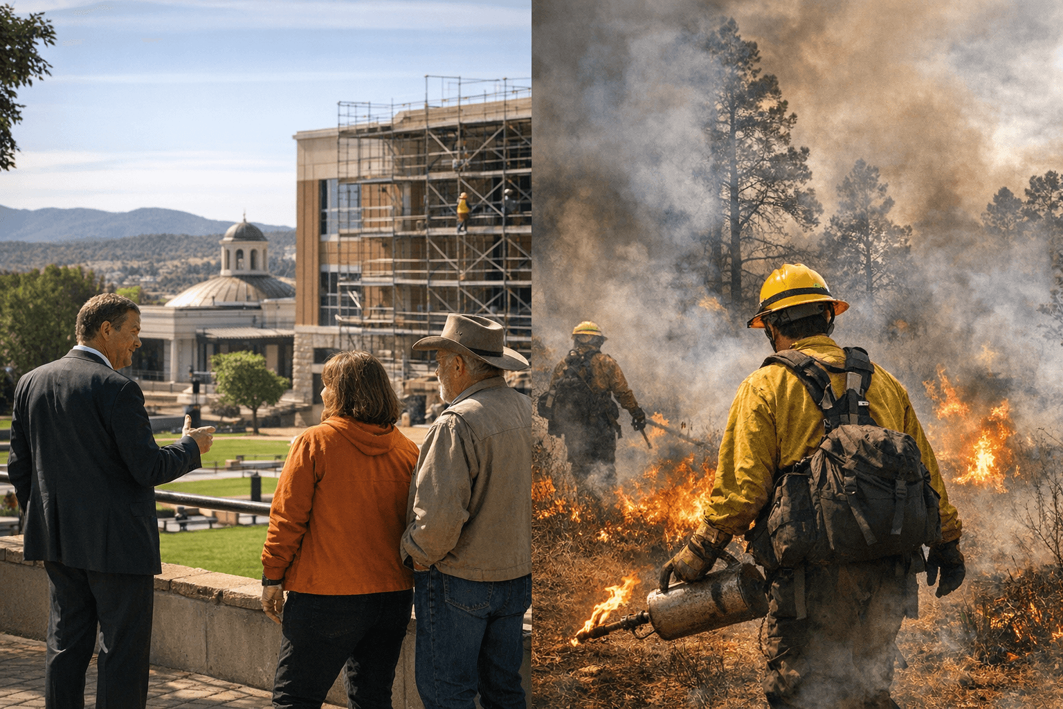 Legislature backs WNMU modernization while Silver City prescribed burns continue