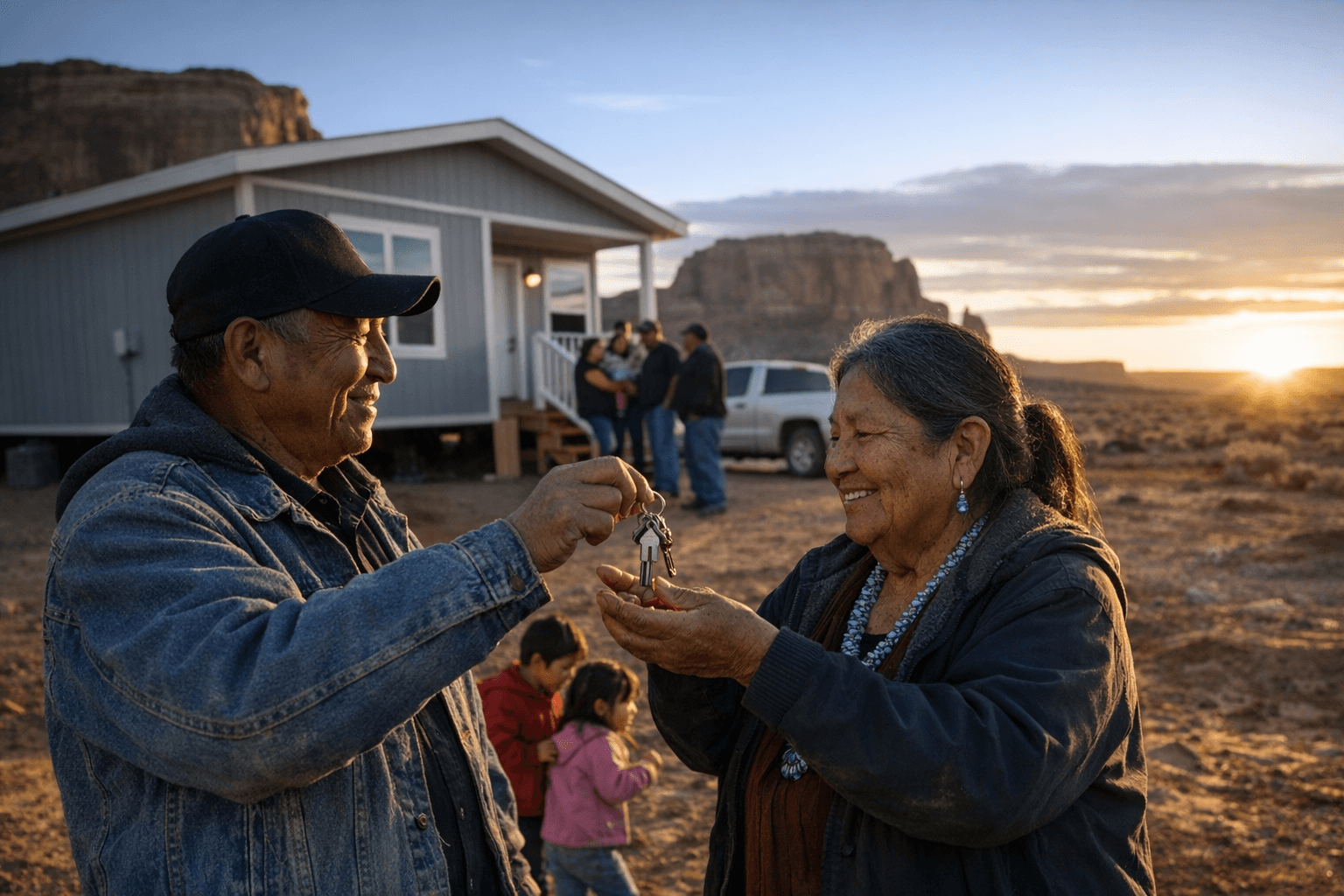 11 Bodaway-Gap Families Receive ARPA-Funded Modular Homes After Decades