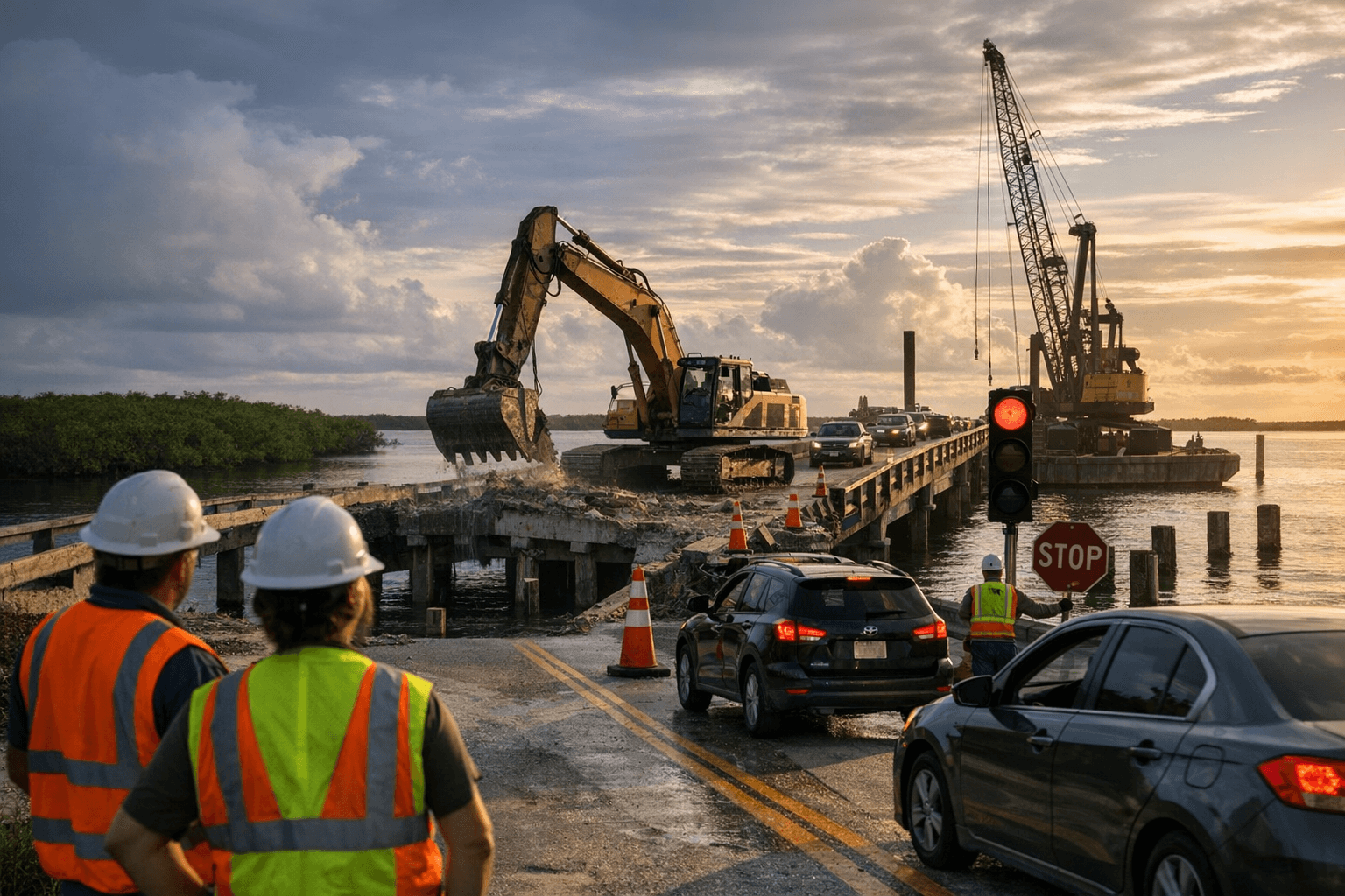 Tubby’s Creek Bridge Replacement on Card Sound Road Begins Feb. 9, 2026