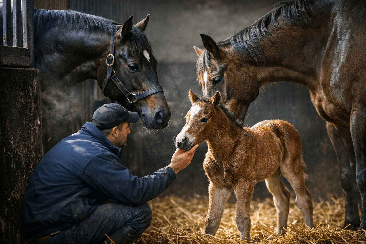 Three-Time Group One Winner Bradsell Sires First Foal, Filly Impresses