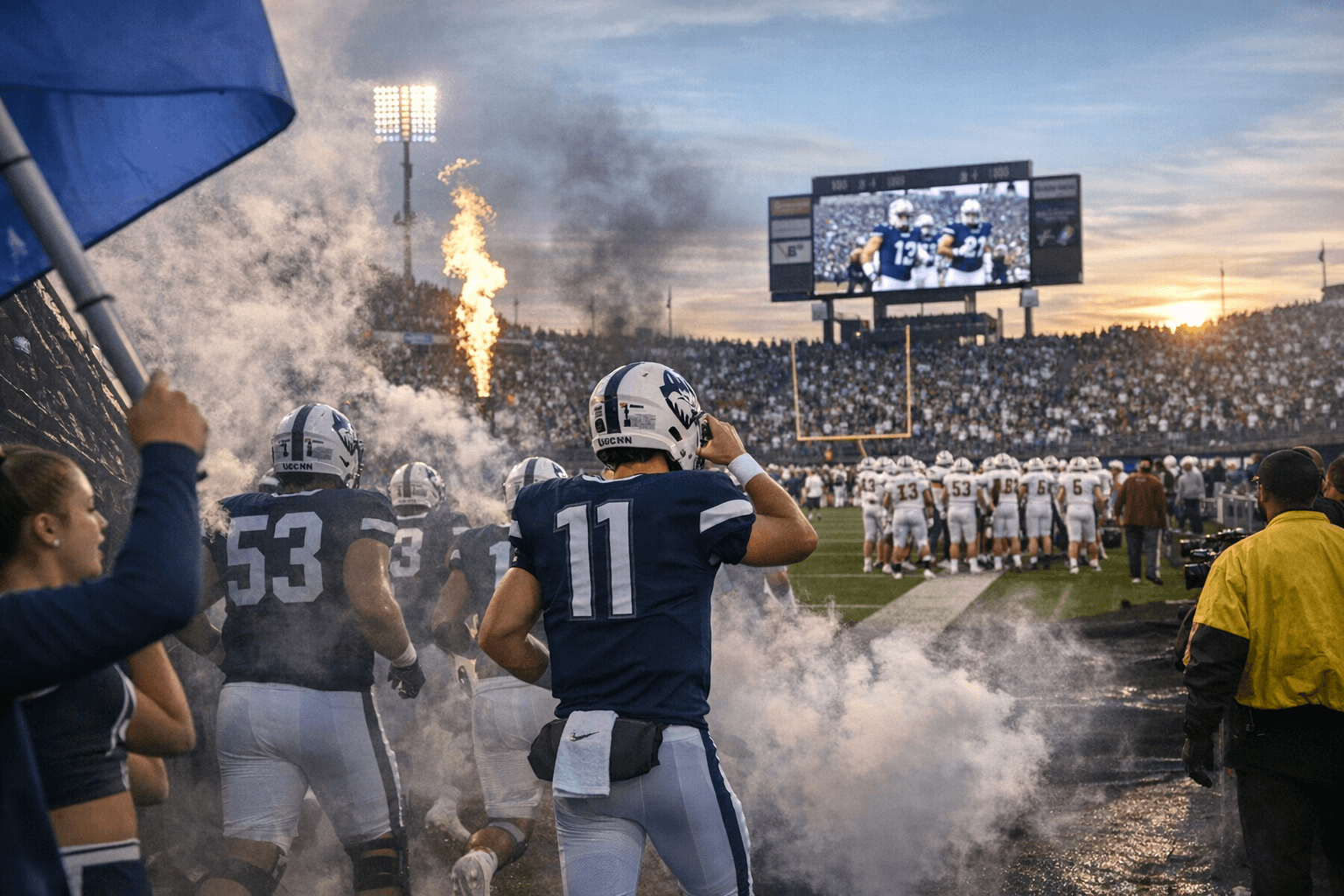 UConn Unveils 2026 Home Slate: Lafayette Opener, Power-Five Tests Amid Rebuild