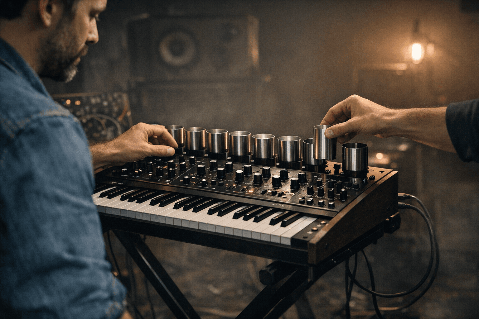 Korg Debuts phase8 Eight-Voice Acoustic Synth with Swappable Resonators