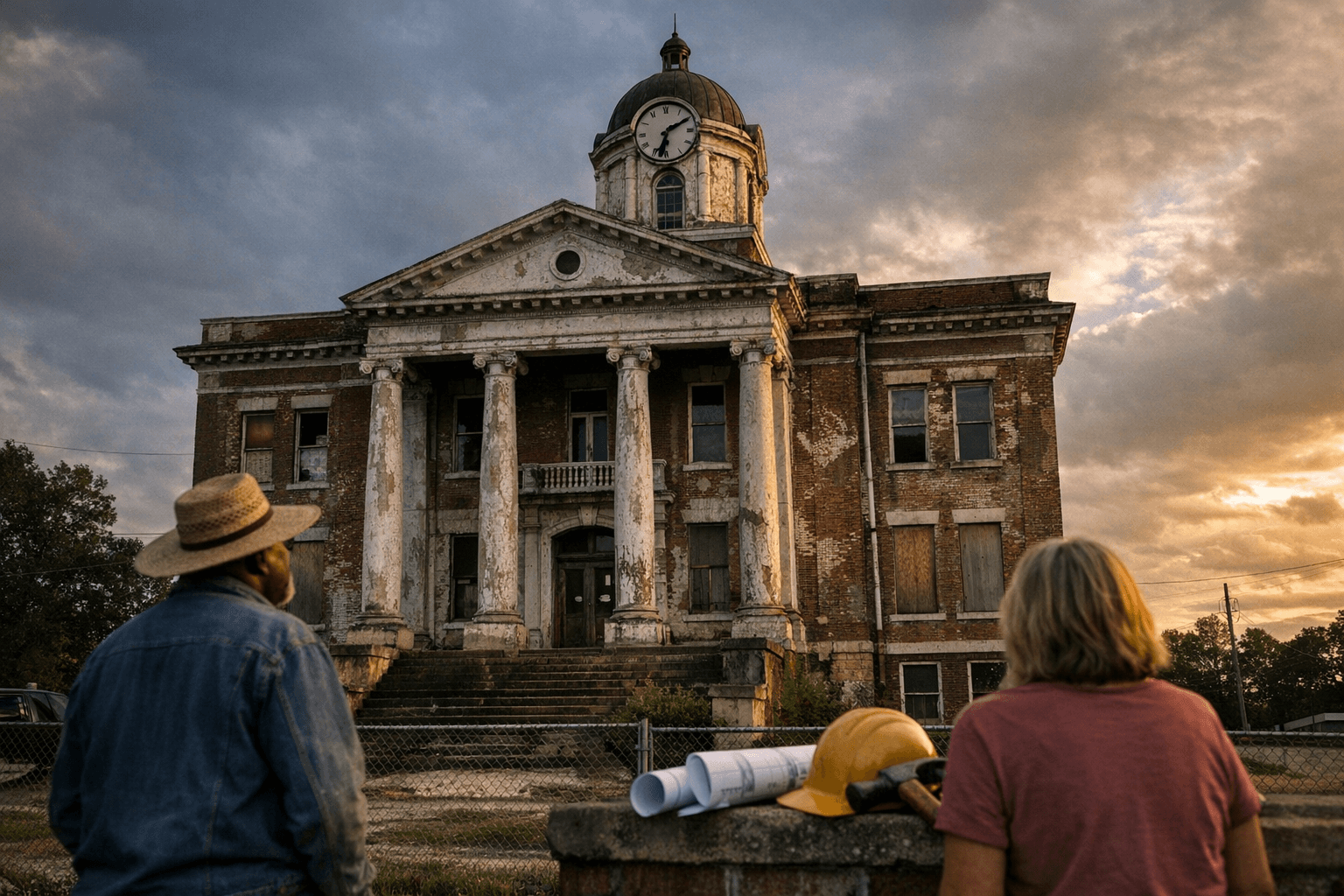 Historic Quitman County Courthouse in Marks Wins $400,000 Restoration Funding