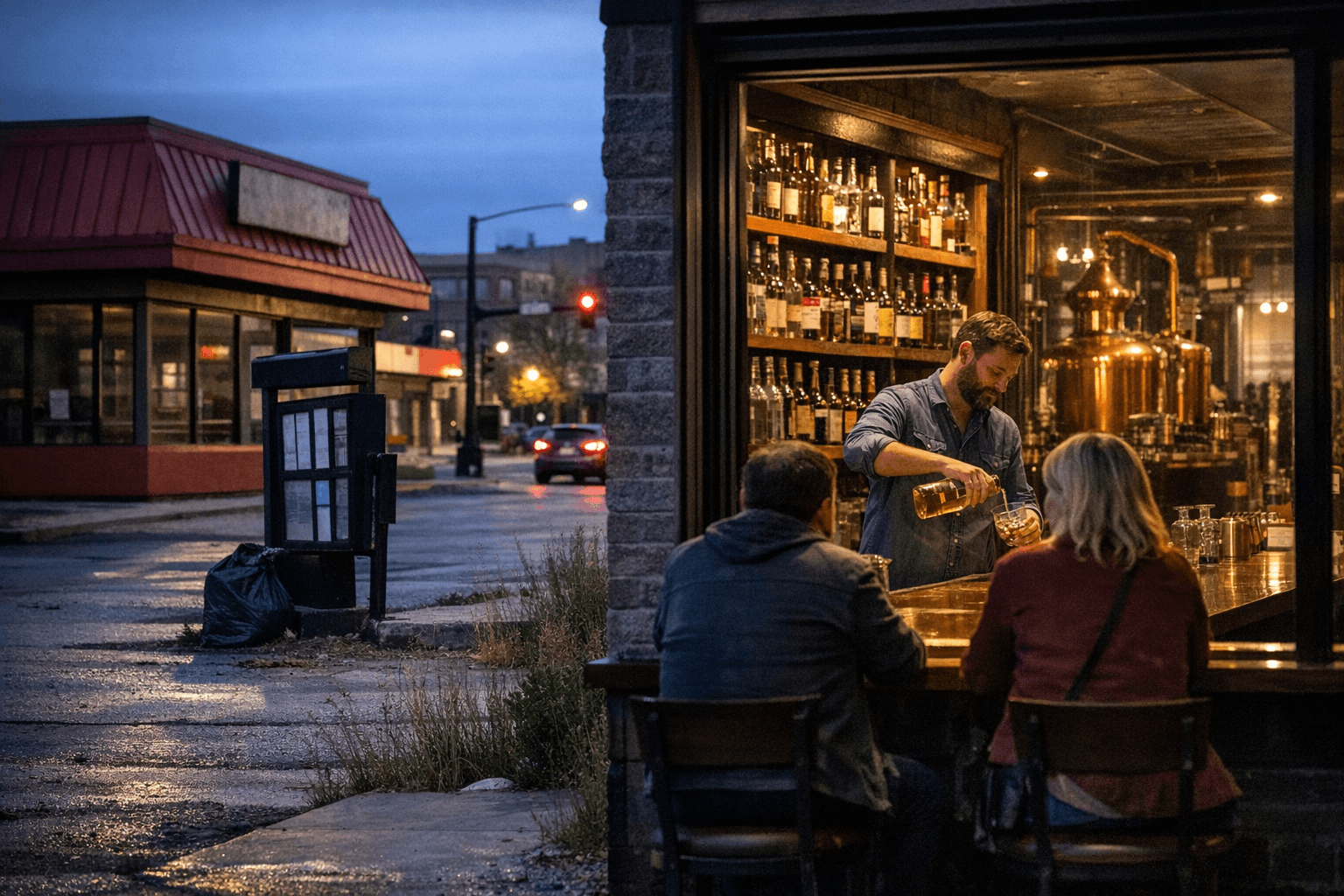 Hardee's Closes on Euclid; Gulch Distillers Plans Downtown Tasting Room