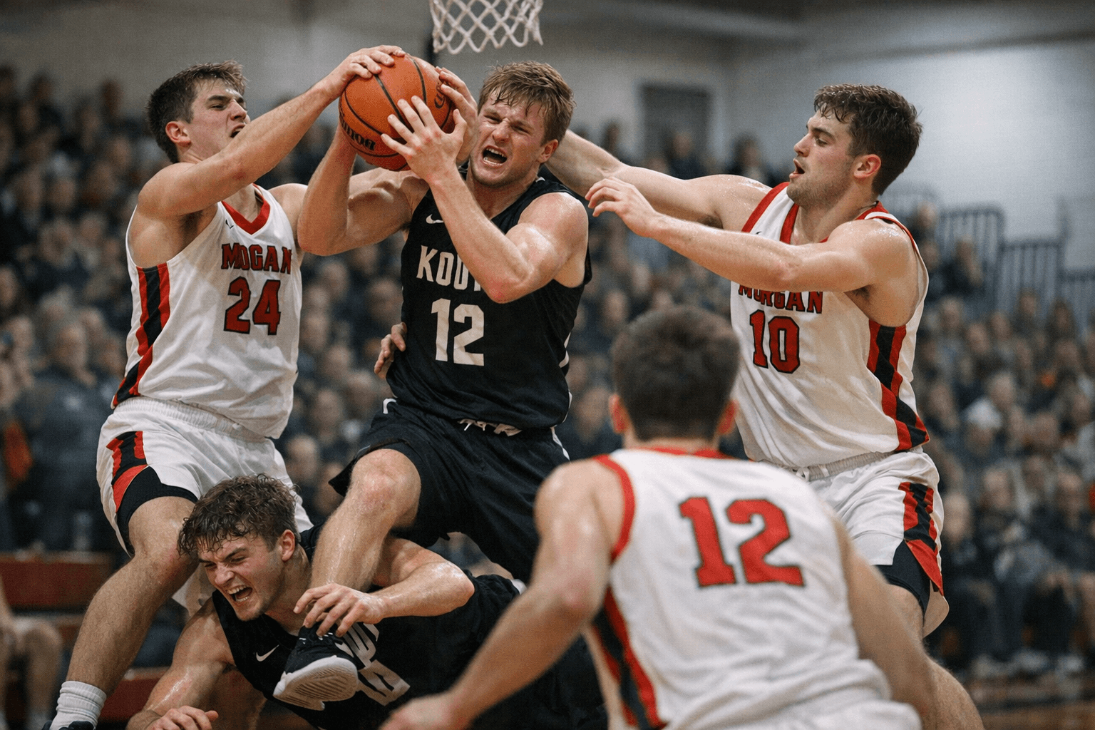 Undefeated Kouts visits Morgan Township in showdown decided by rebounds, turnovers
