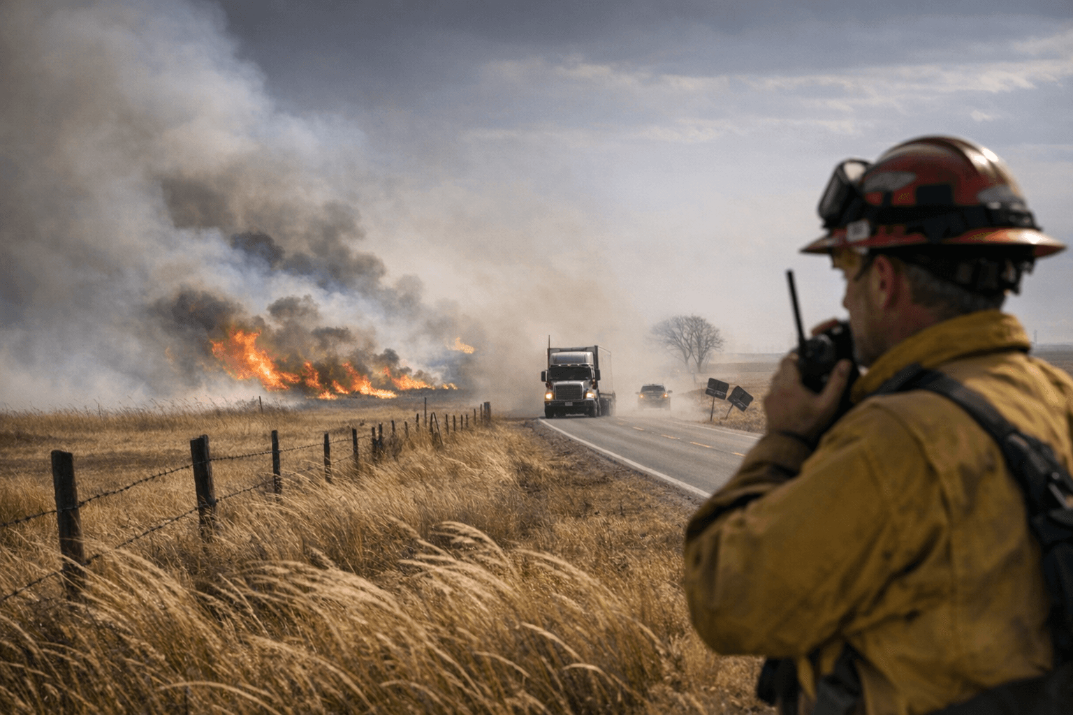 NWS Issues Red Flag Warning as Strong Gusty Winds Threaten Logan County