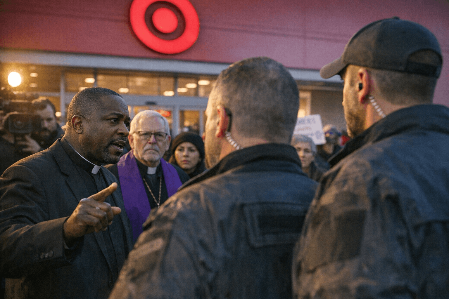 Clergy and Community Groups Urge Target to Restrict Federal Agents