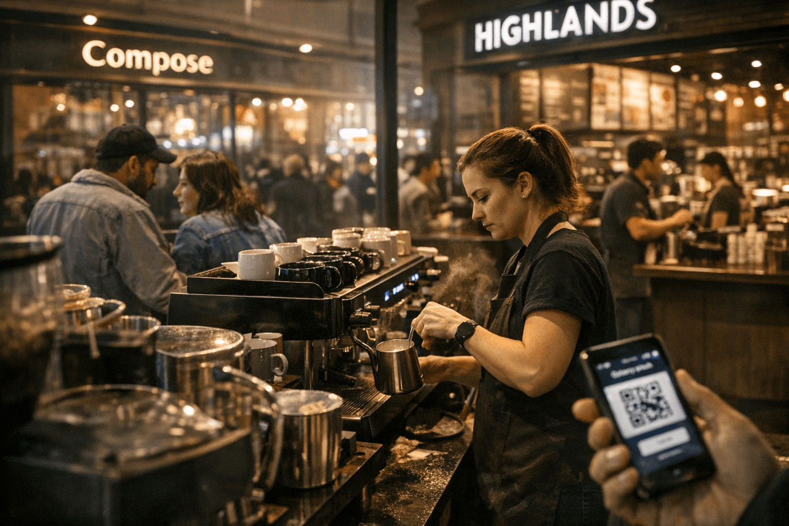 Compose Tops 3,000 Stores, Highlands Nears 1,000 as App Usage Surges