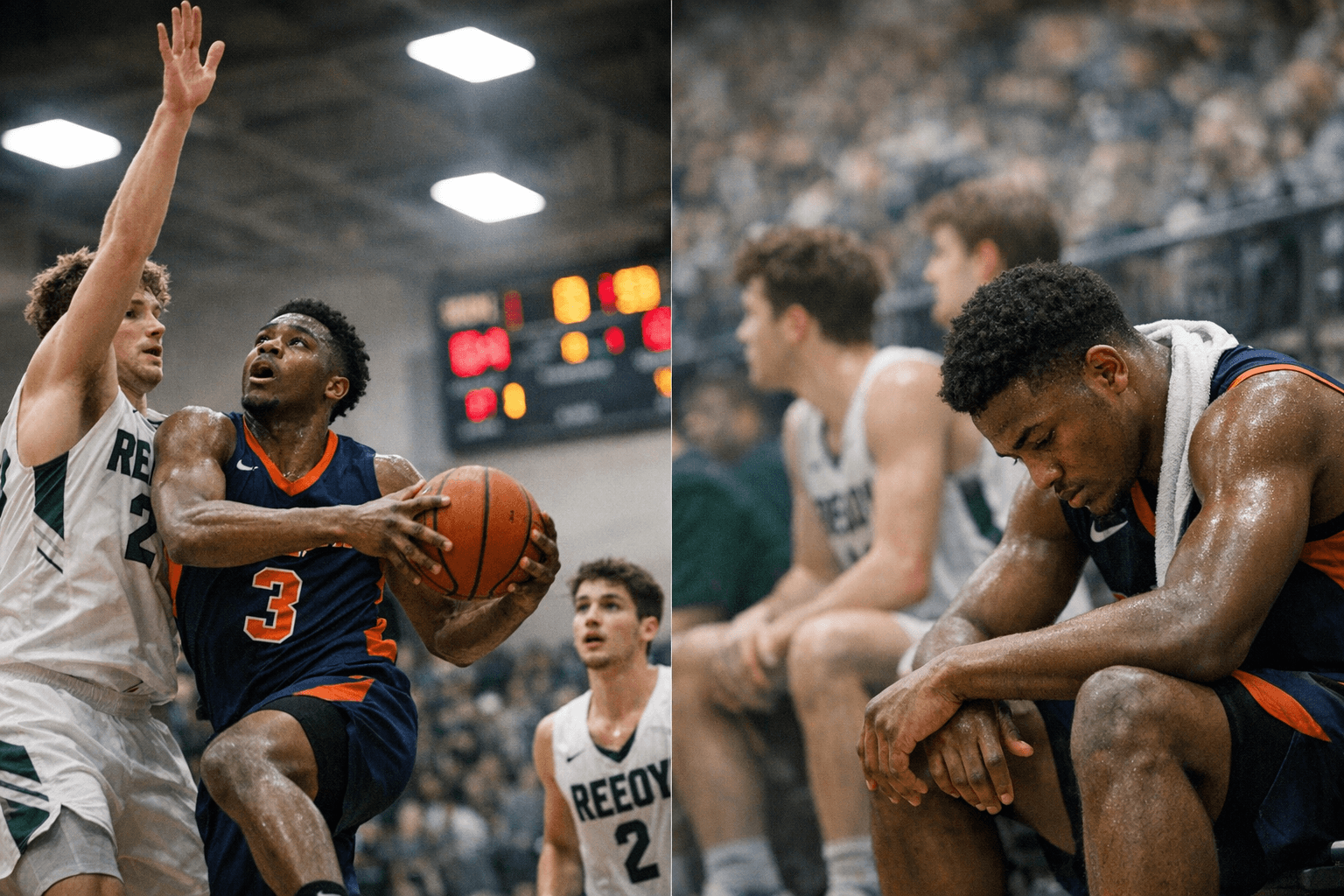 Frisco Reedy Dominates Wakeland 84-65; Thornton Scores 37 in Loss