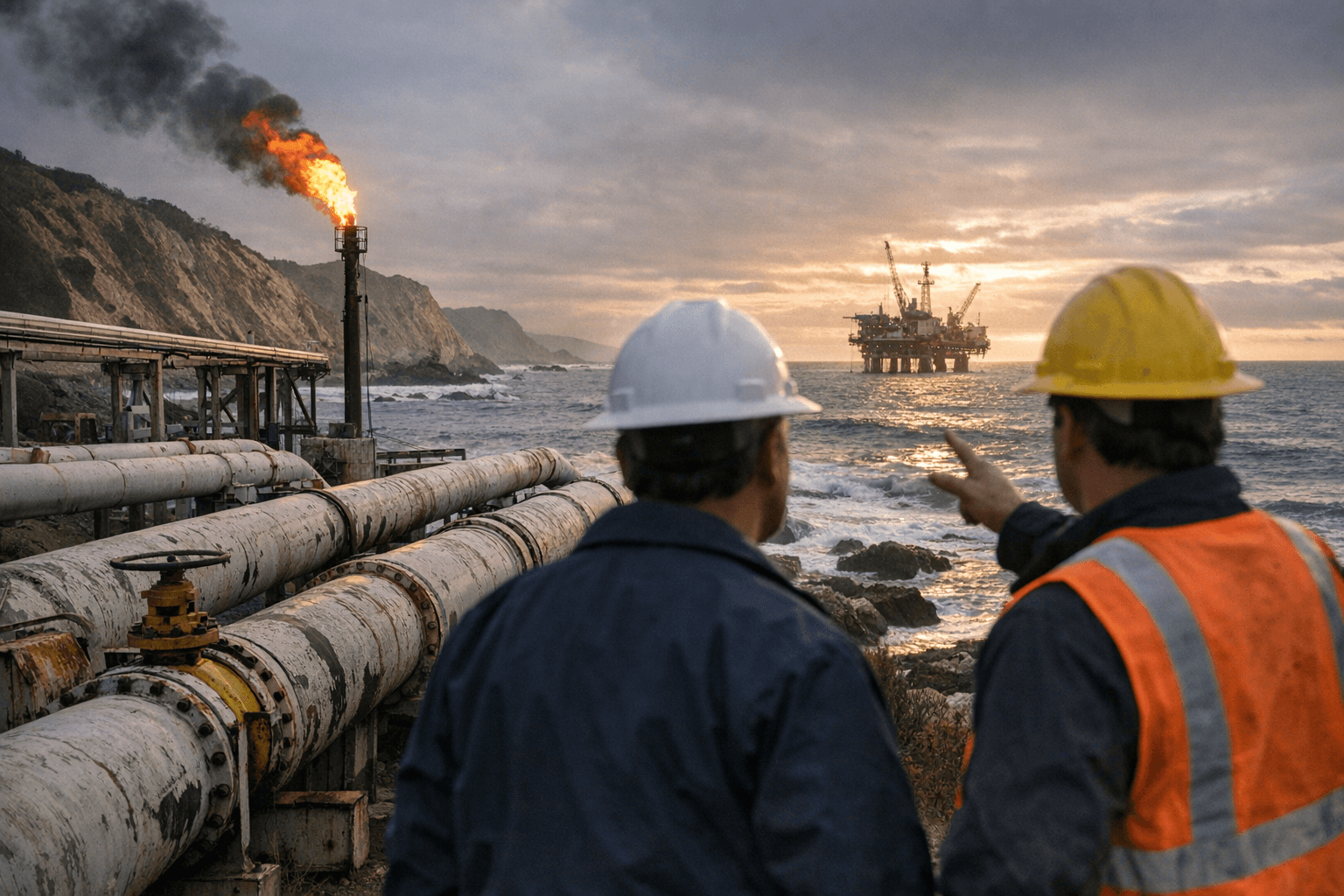 California sues Trump administration over coast pipeline restart