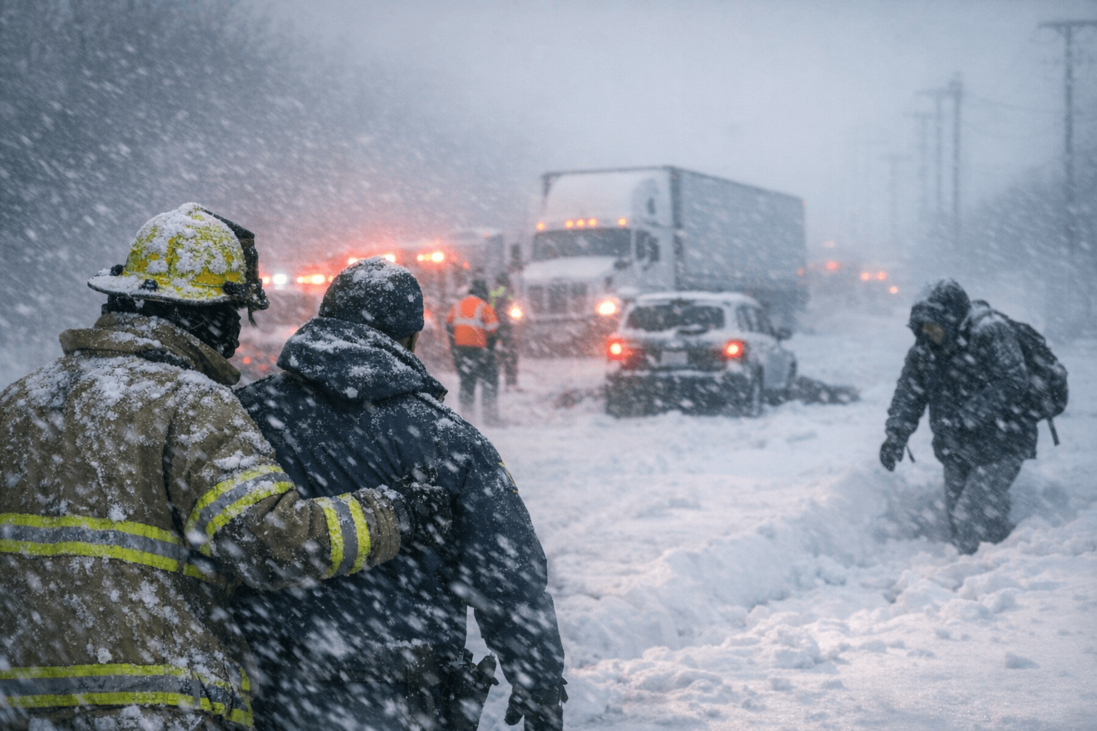 Winter storm Fern paralyzes large swaths of U.S., governors declare emergencies