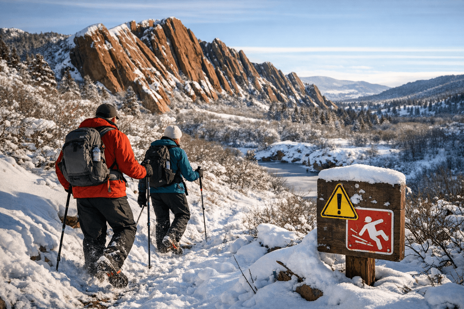 Douglas County winter hikes: Roxborough, Castlewood Canyon, Chatfield safety tips