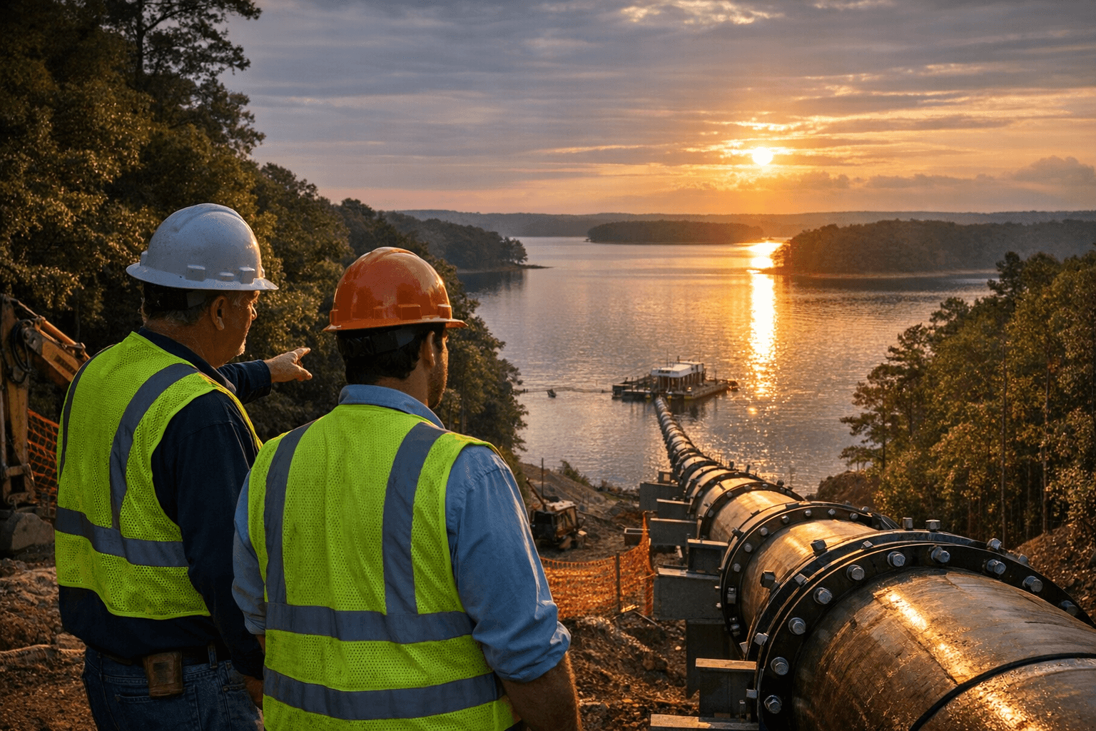 Forsyth County Receives $32.6M to Return Treated Water to Lake Lanier