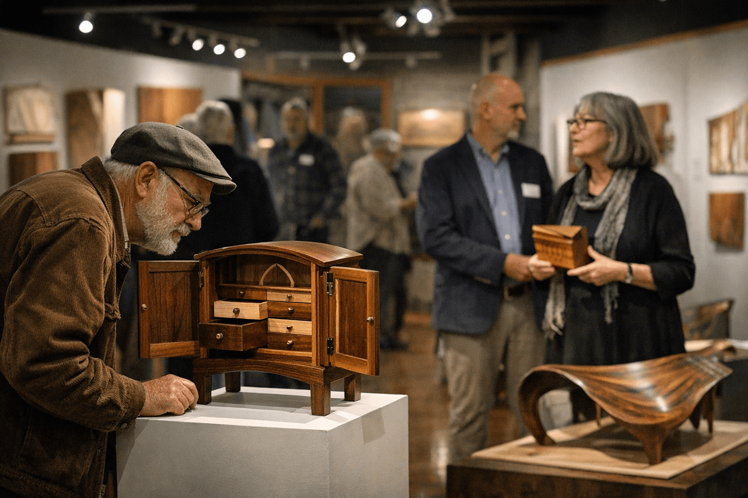 Tenth Biennial Maine Wood 2026 Opens at Messler Gallery with Awards