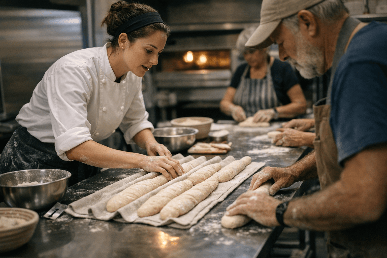 Sold-Out Hands-On Baguette Class at JL Patisserie Teaches Sourdough Skills