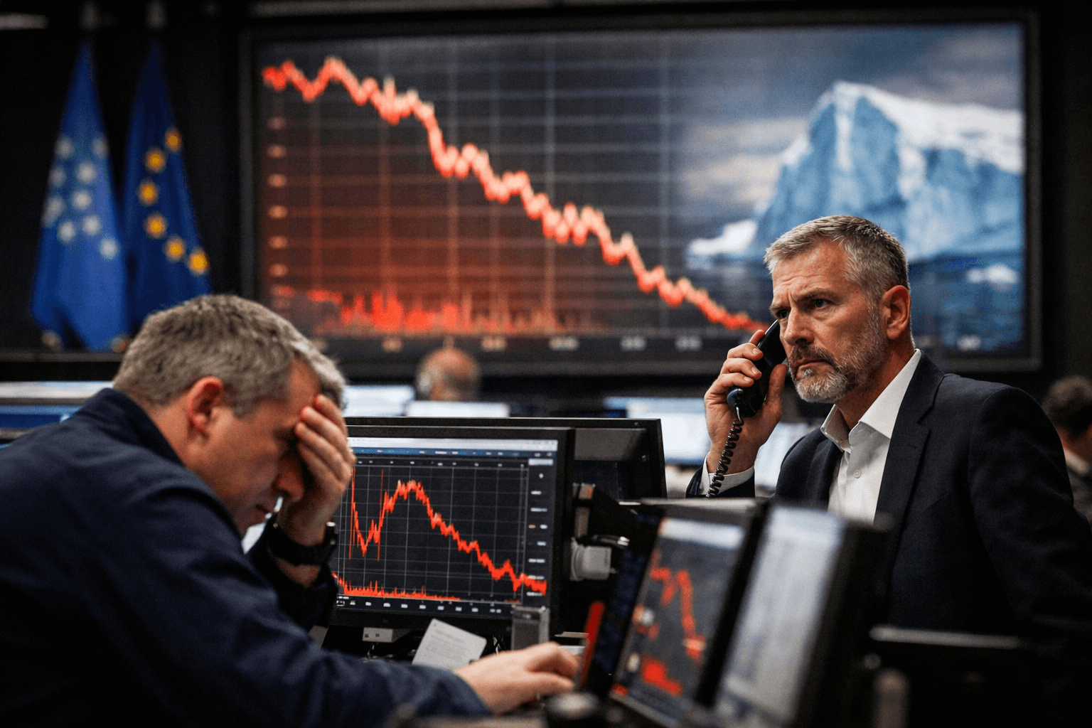 European stocks snap five-week rally amid Greenland trade fears