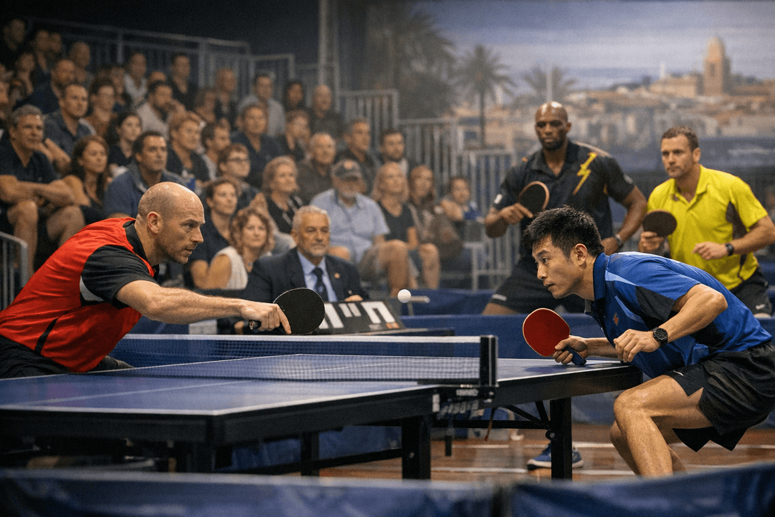 16th Saint-Tropez National Table Tennis Tournament Jan 17-18 with All-Stars, free entry