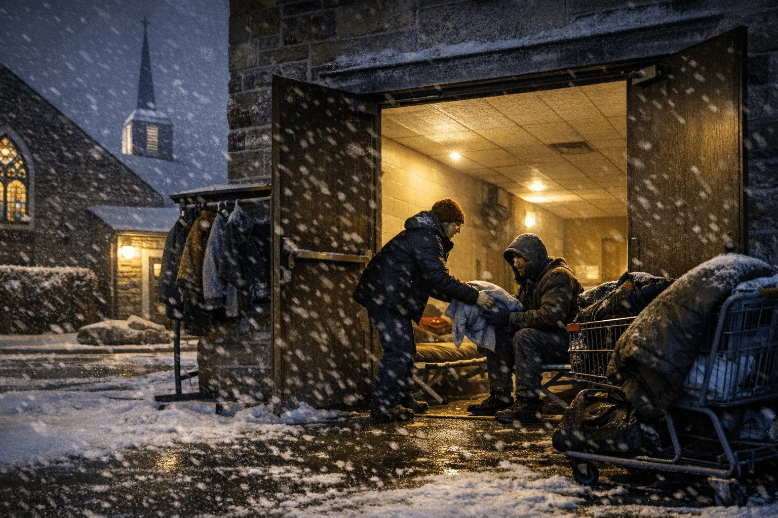 Union County Opens Cold-Weather Shelter at Lewisburg United Church of Christ