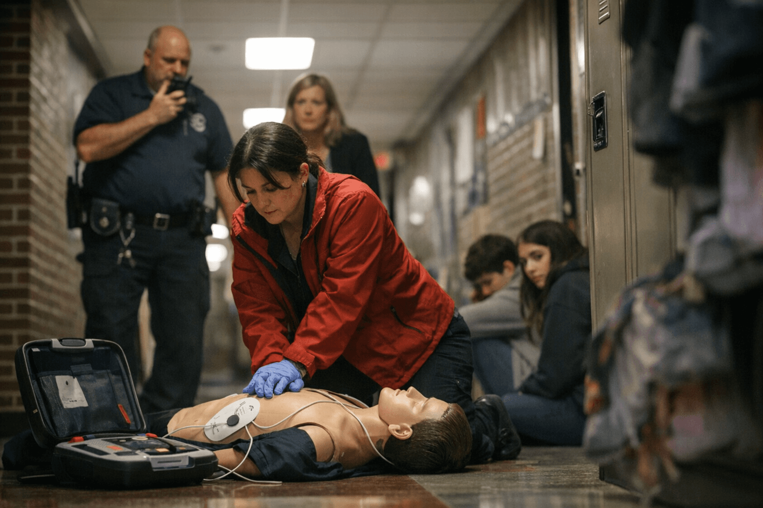 Huntington School Board Adopts Cardiac Emergency Response Plan, Tightens Student Privacy