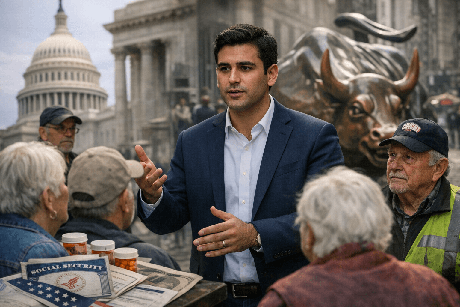 Lukas Ventouras Seeks Ban on Congressional Stock Trading, Labor Rights, Social Security