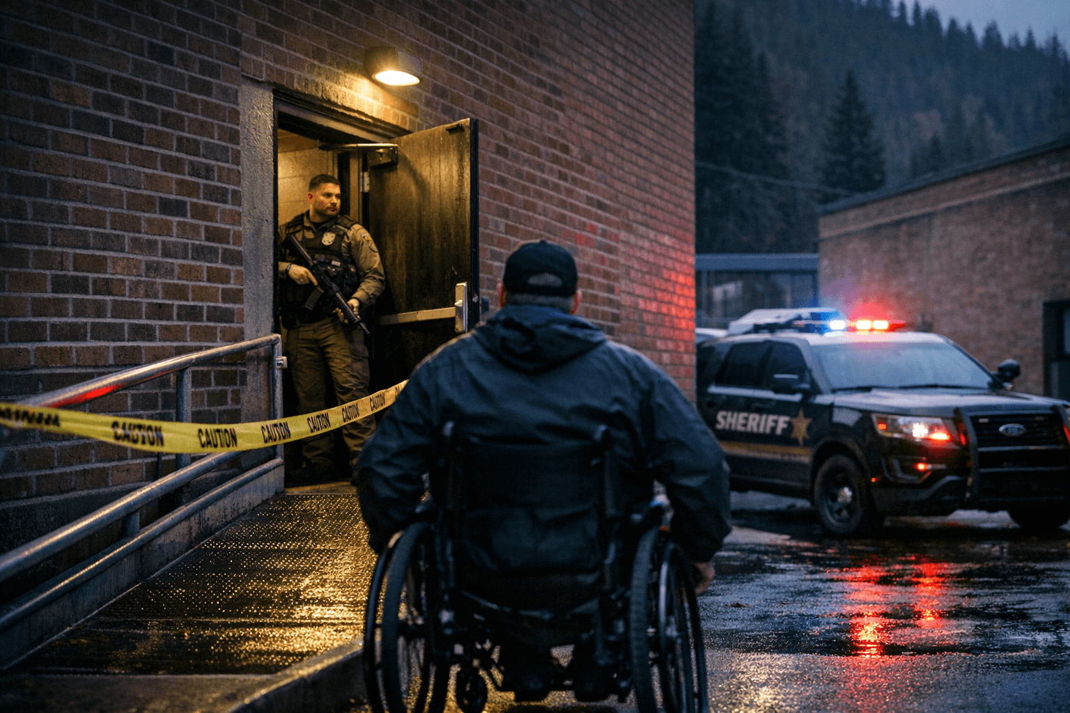 Shoshone County courthouse will restrict side door to handicap access after shooting