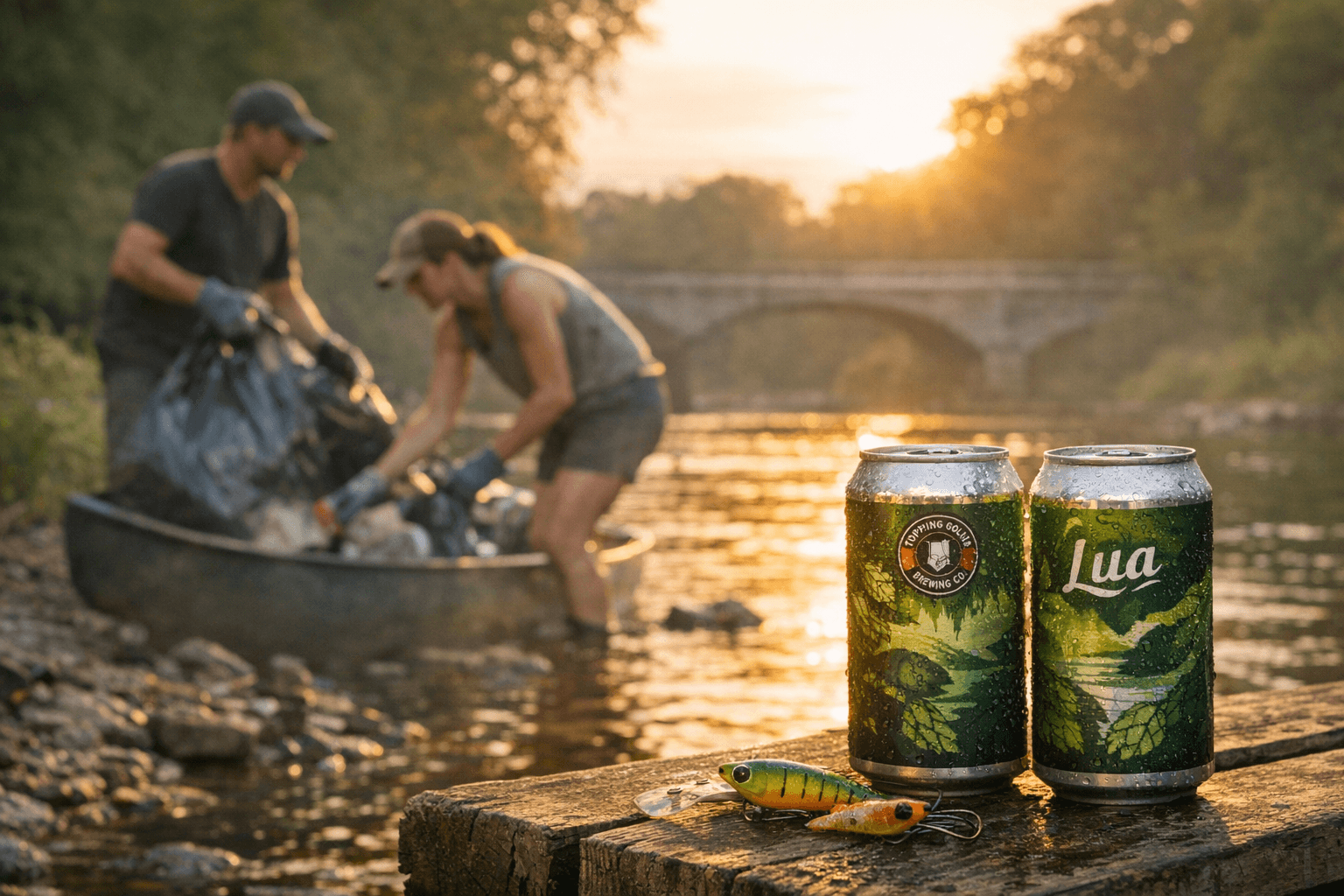 Toppling Goliath, Lua Brewing Reveal Project Hopfisch 8.1% DIPA Supporting Iowa Waterways