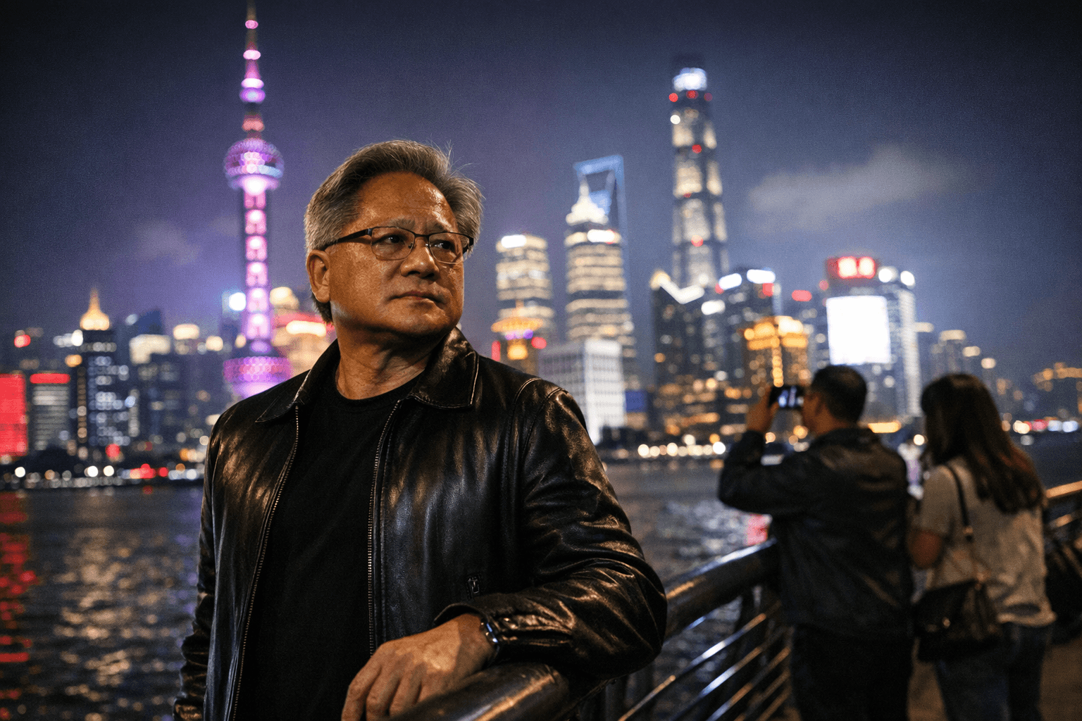 Nvidia chief Jensen Huang in Shanghai as H200 review intensifies