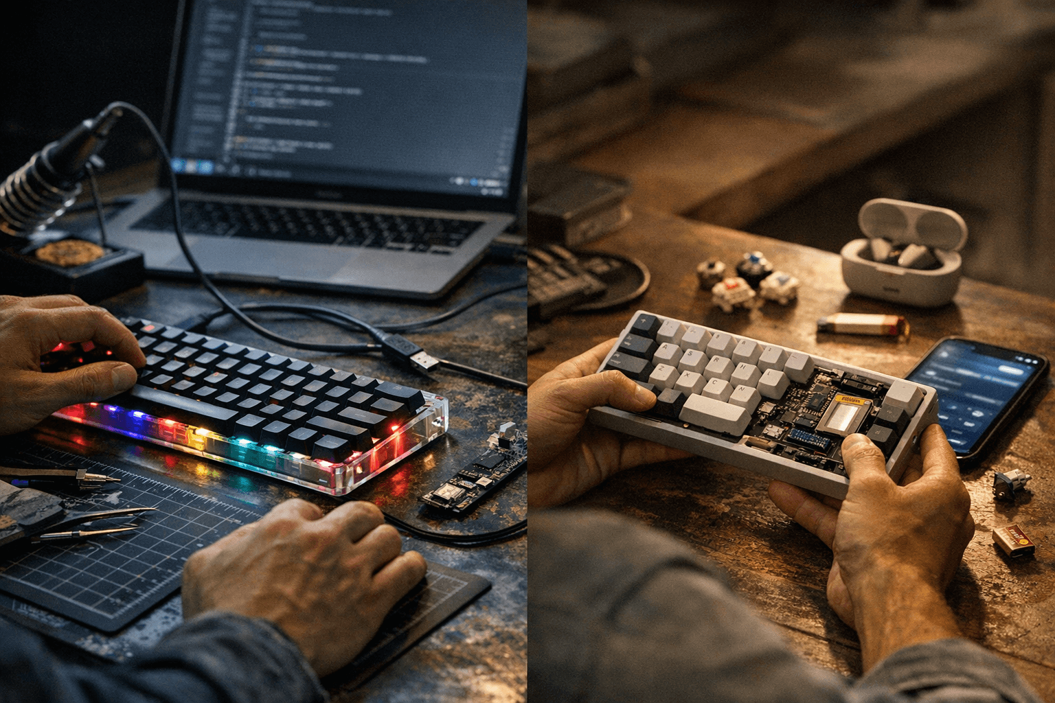 QMK vs ZMK: Which Keyboard Firmware Suits Wired or Wireless Builds