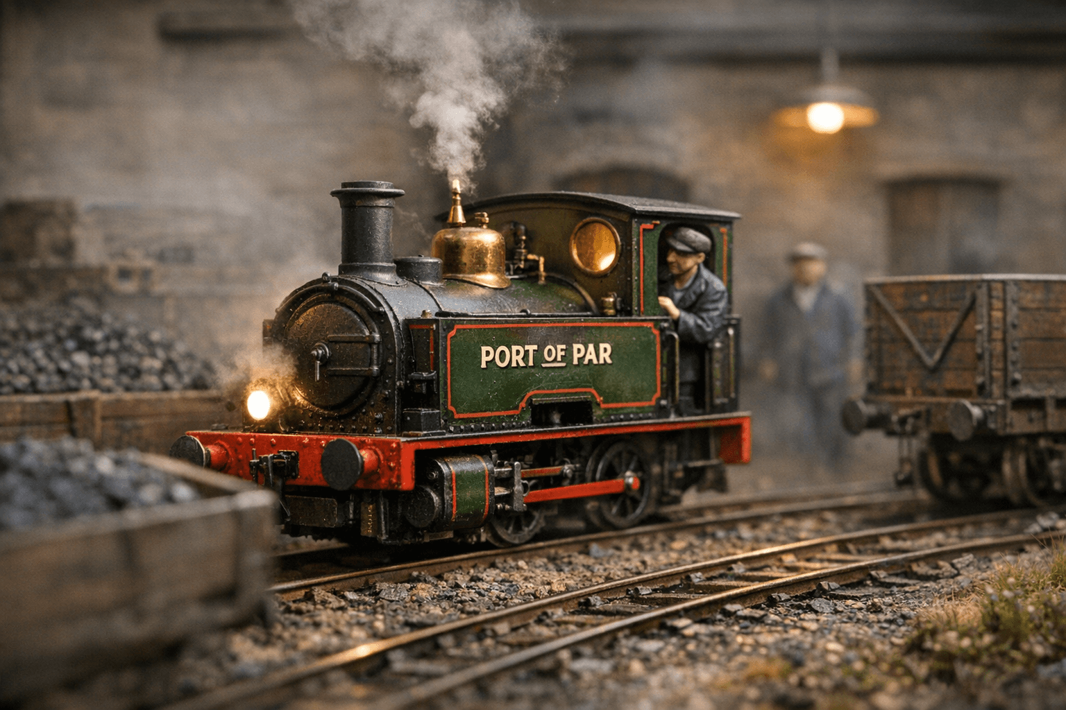 Rapido's Port of Par Bagnall Reviewed: Tiny 0-4-0 Shunter with Sound