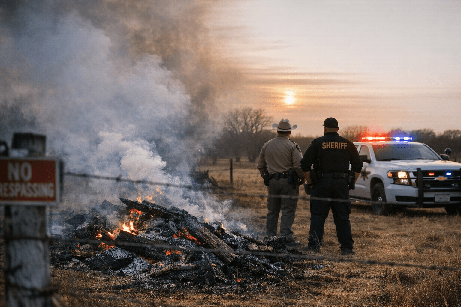 Coryell County Issues Jan. 23-27 Burn Ban, Residents Urged to Call Sheriff