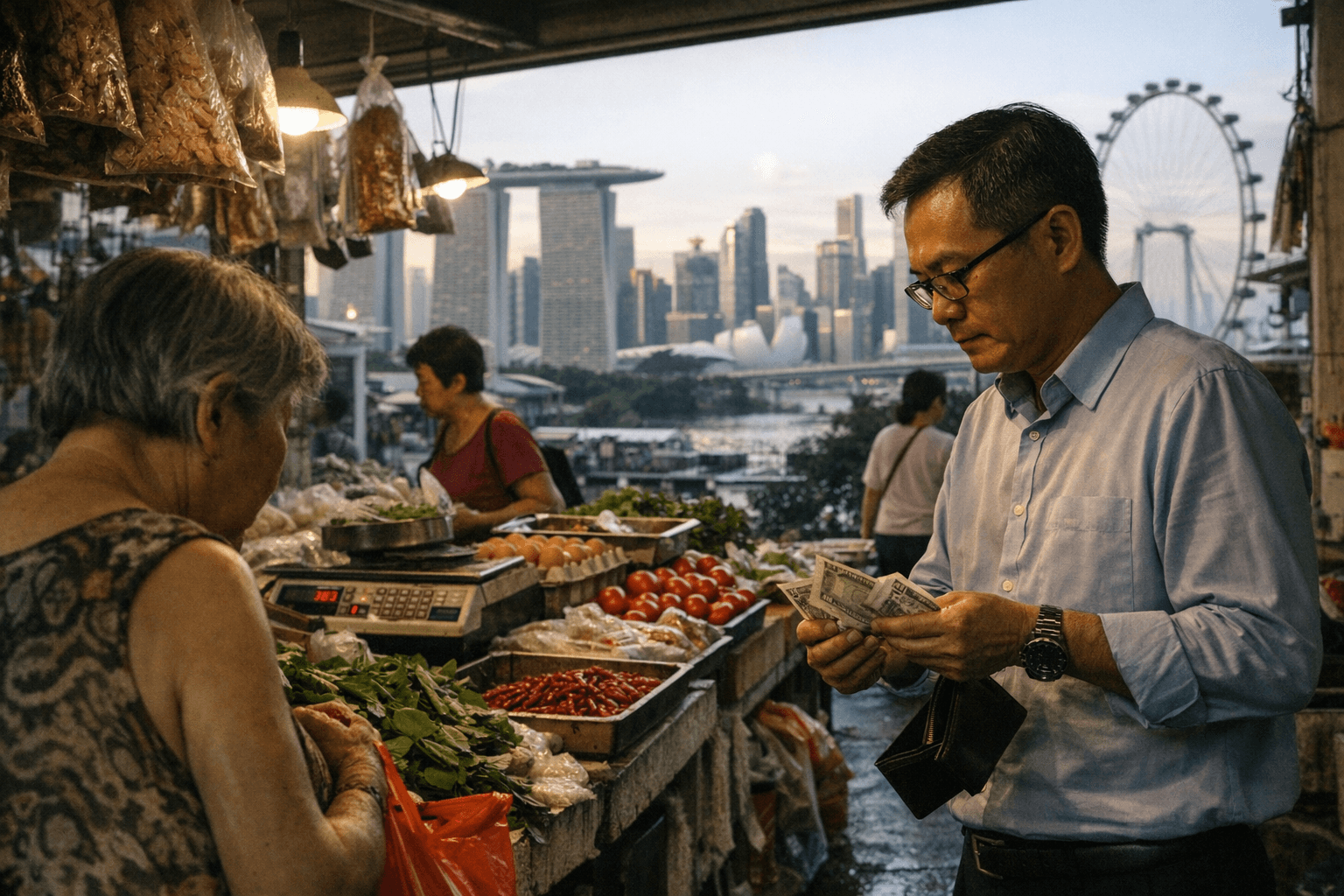 Singapore's core inflation rises to 1.2 percent, matching forecasts