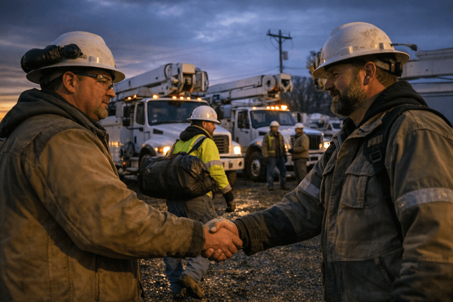 Lake Region Electric Sends Three Two-Person Crews to Virginia for Mutual Aid